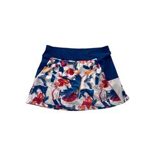 GRANDSLAM Blue Multicolor Pickleball Tennis Skort Size M NEW New with tags